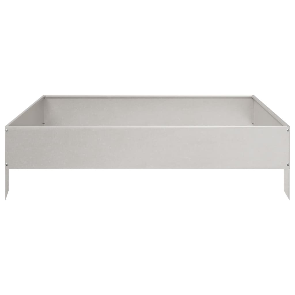 Hochbeet 100X100X26 Cm Edelstahl
