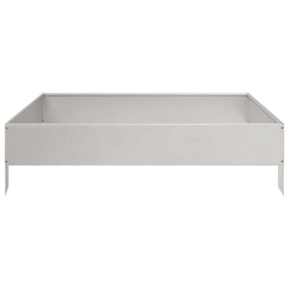 Hochbeet 100X100X26 Cm Edelstahl