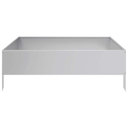 Hochbeet 100X100X33,5 Cm Verzinkter Stahl