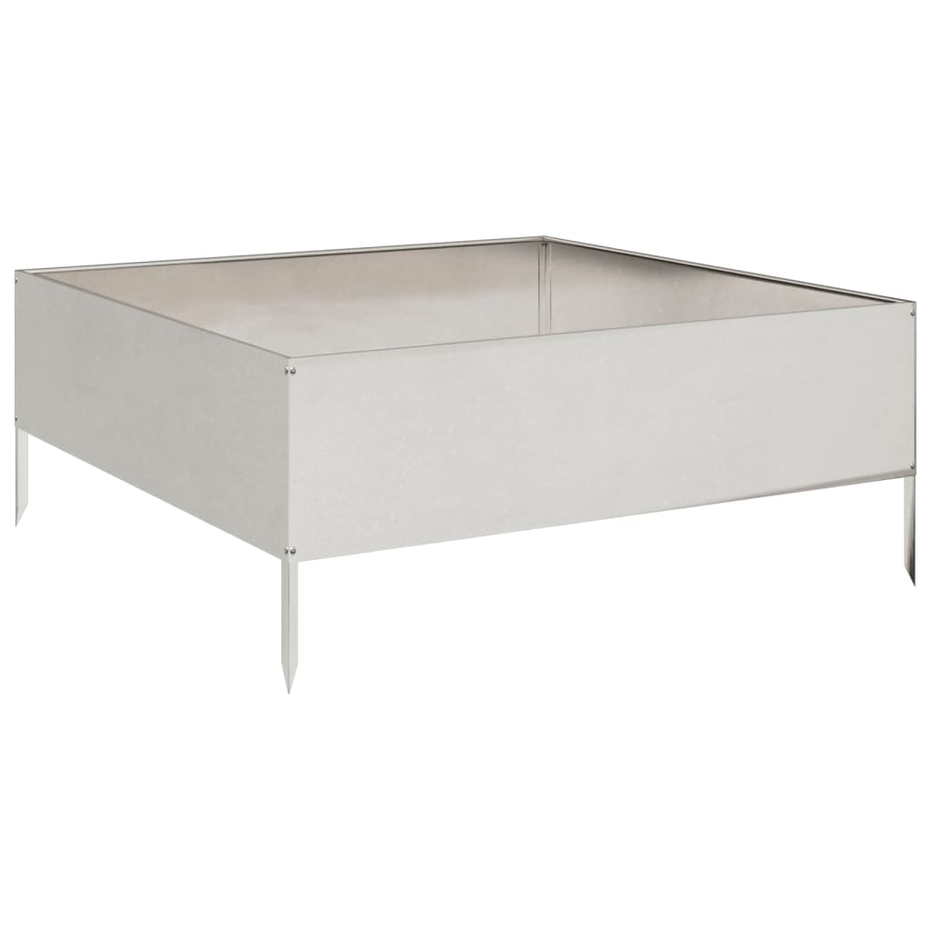 Hochbeet 100X100X41 Cm Edelstahl