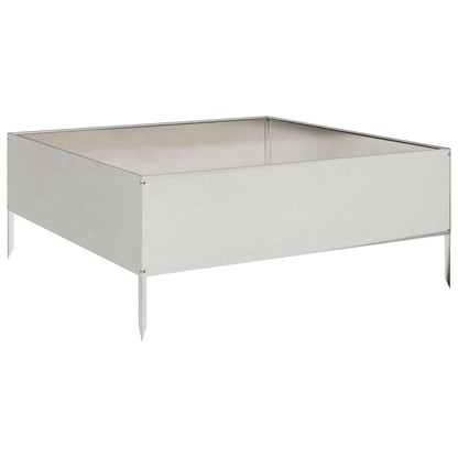 Hochbeet 100X100X41 Cm Edelstahl