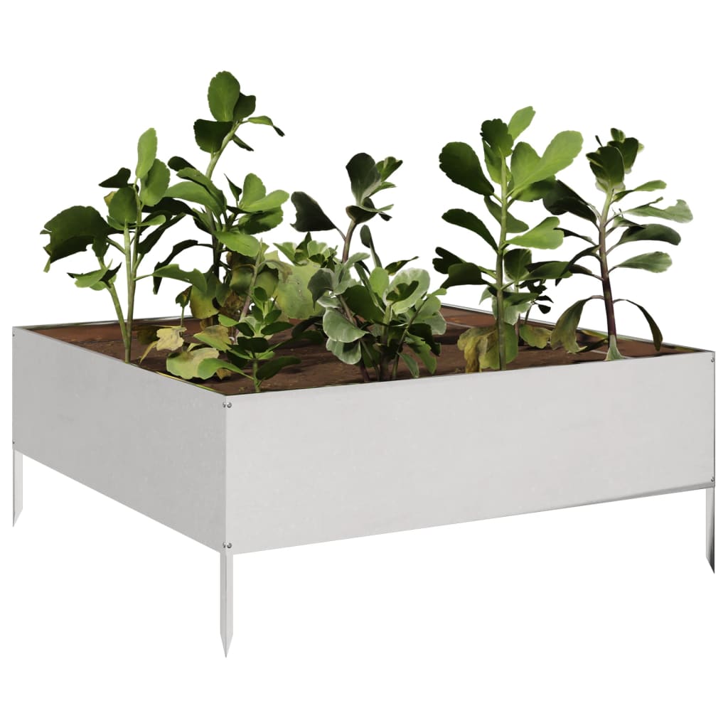 Hochbeet 100X100X41 Cm Edelstahl
