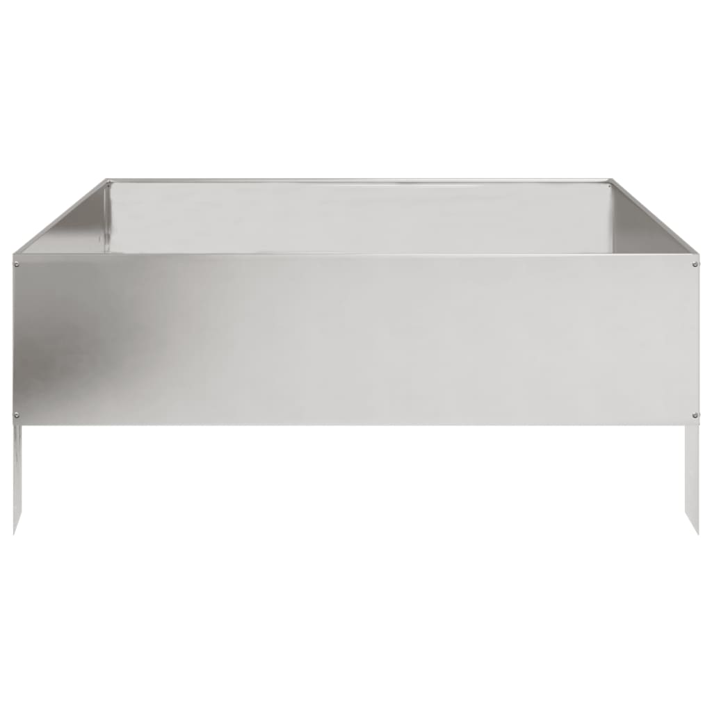 Hochbeet 100X100X41 Cm Edelstahl