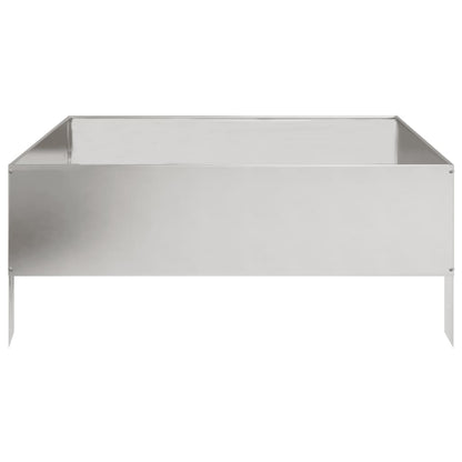 Hochbeet 100X100X41 Cm Edelstahl