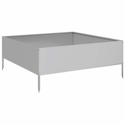Hochbeet 100X100X41 Cm Verzinkter Stahl