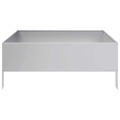 Hochbeet 100X100X41 Cm Verzinkter Stahl