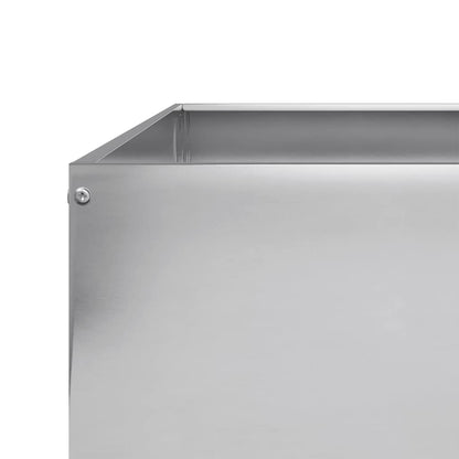 Hochbeet 100X100X41 Cm Verzinkter Stahl