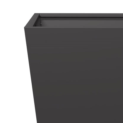 Pflanzkübel Schwarz 30X30X30 Stahl