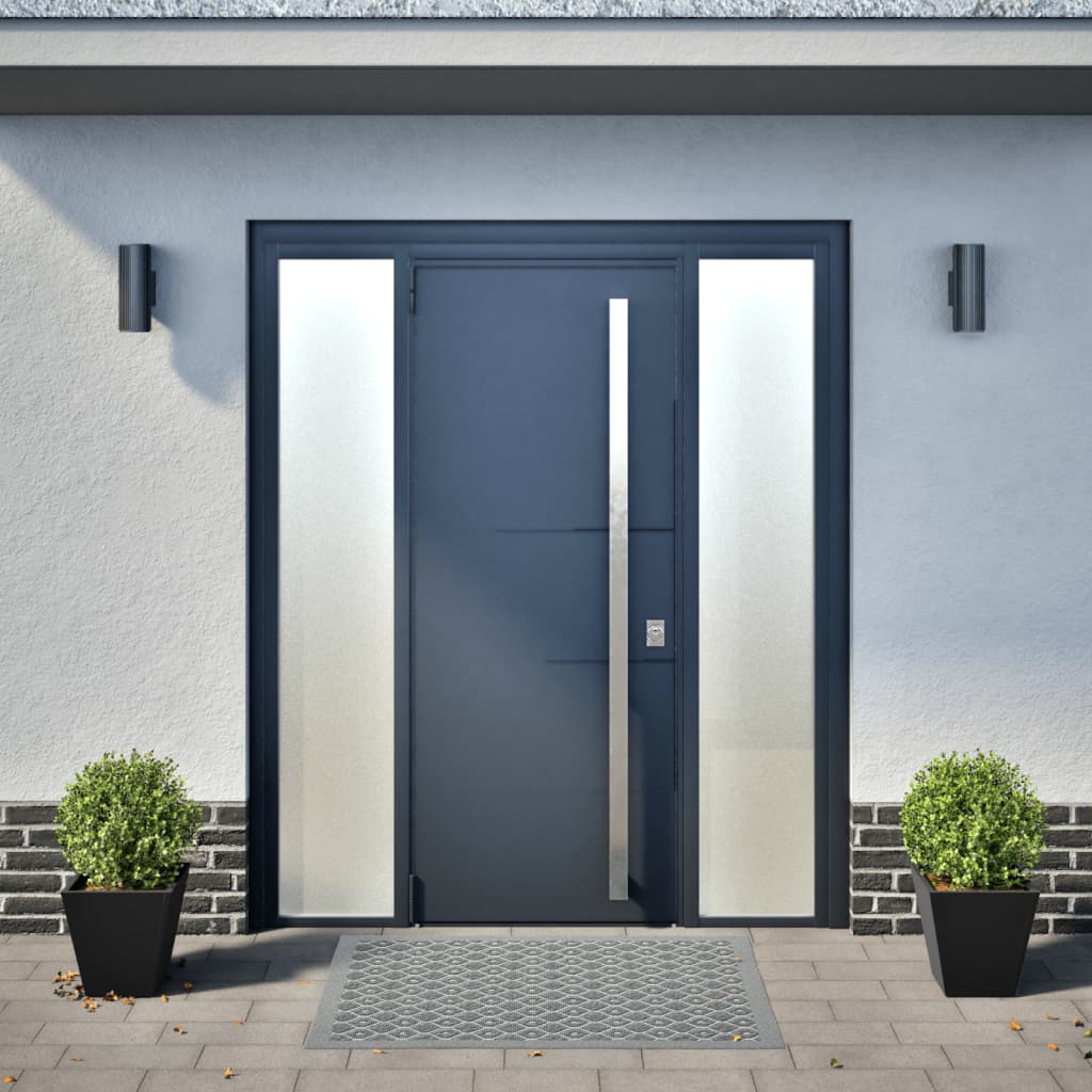 Pflanzkübel 2 Stk. Schwarz 30X30X30 Stahl