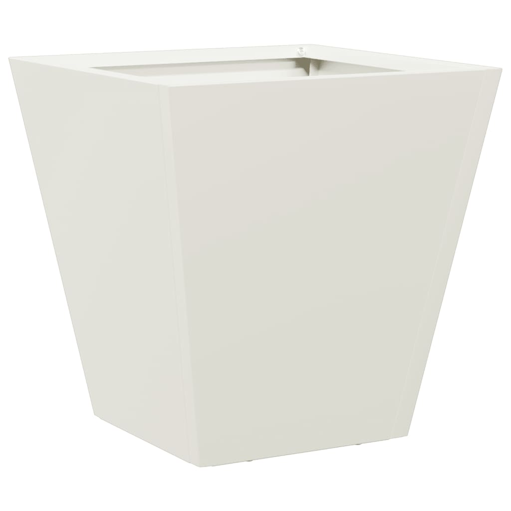 Pflanzkübel Weiß 30X30X30 Stahl