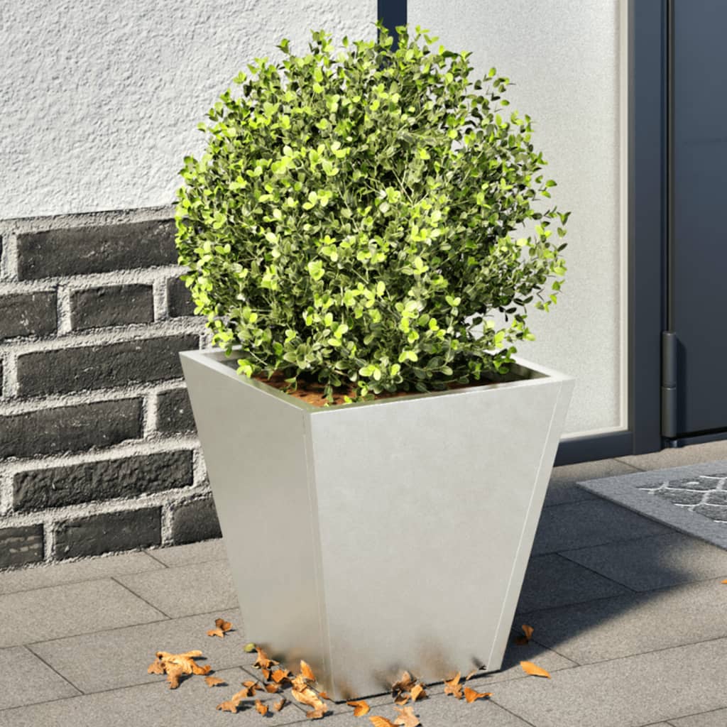 Pflanzkübel 2 Stk. 30X30X30 Cm Edelstahl