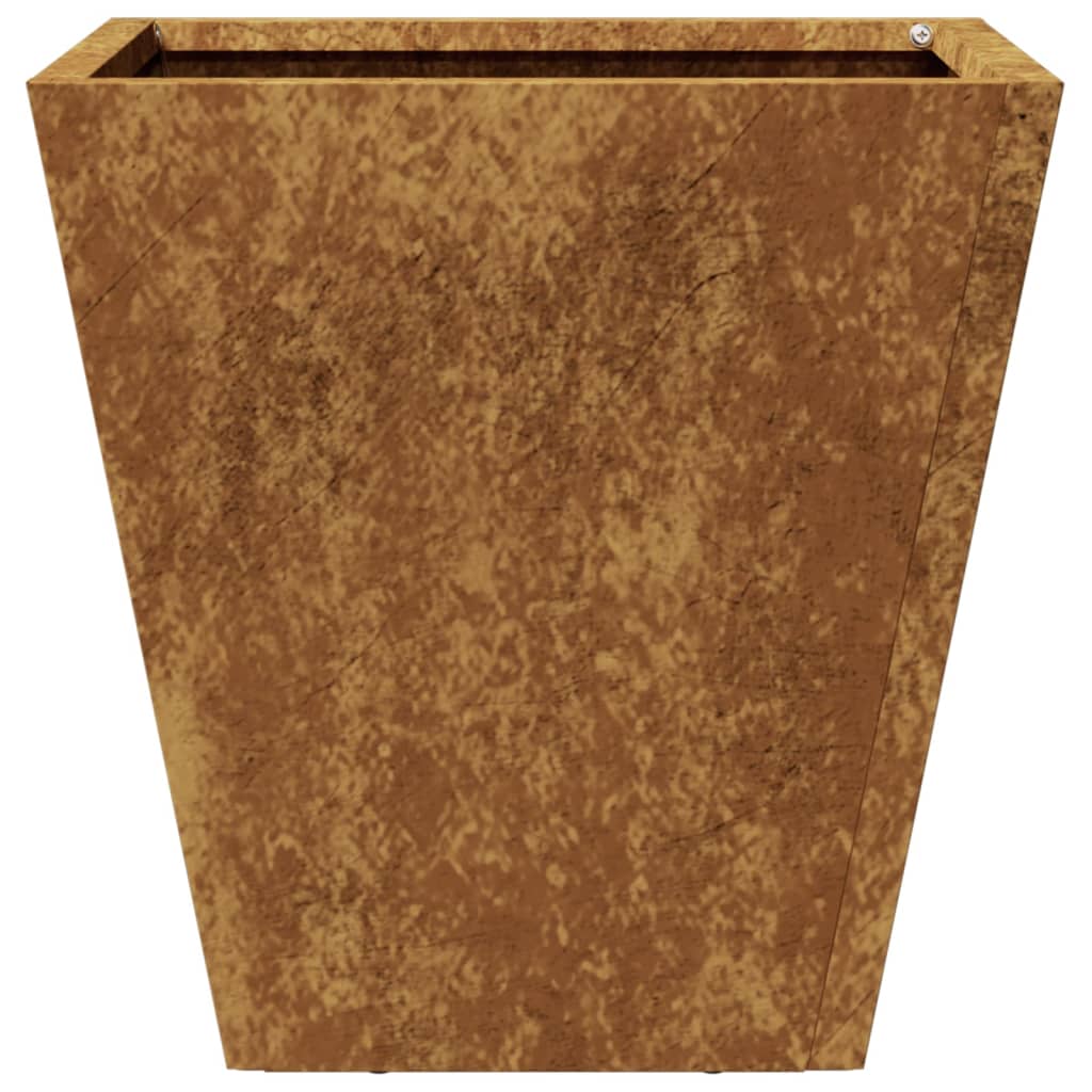 Pflanzkübel 2 Stk. 30X30X30 Cm Wetterfester Stahl