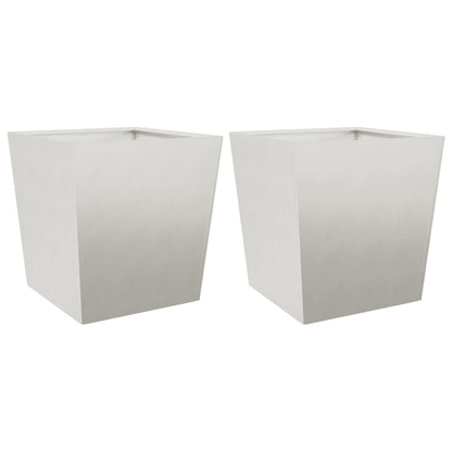 Pflanzkübel 2 Stk. 50X50X50 Cm Edelstahl