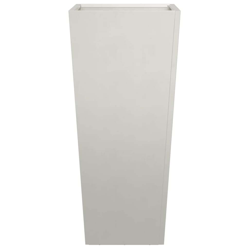 Pflanzkübel 2 Stk. 35X35X75 Cm Edelstahl