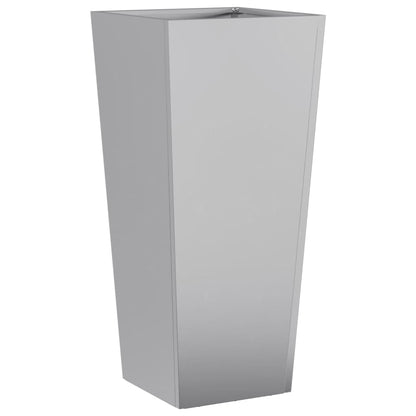 Pflanzkübel 2 Stk. 35X35X75 Cm Verzinkter Stahl