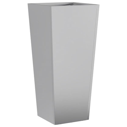 Pflanzkübel 2 Stk. 35X35X75 Cm Verzinkter Stahl