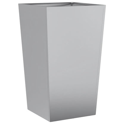 Pflanzkübel 2 Stk. 45X45X75 Cm Verzinkter Stahl