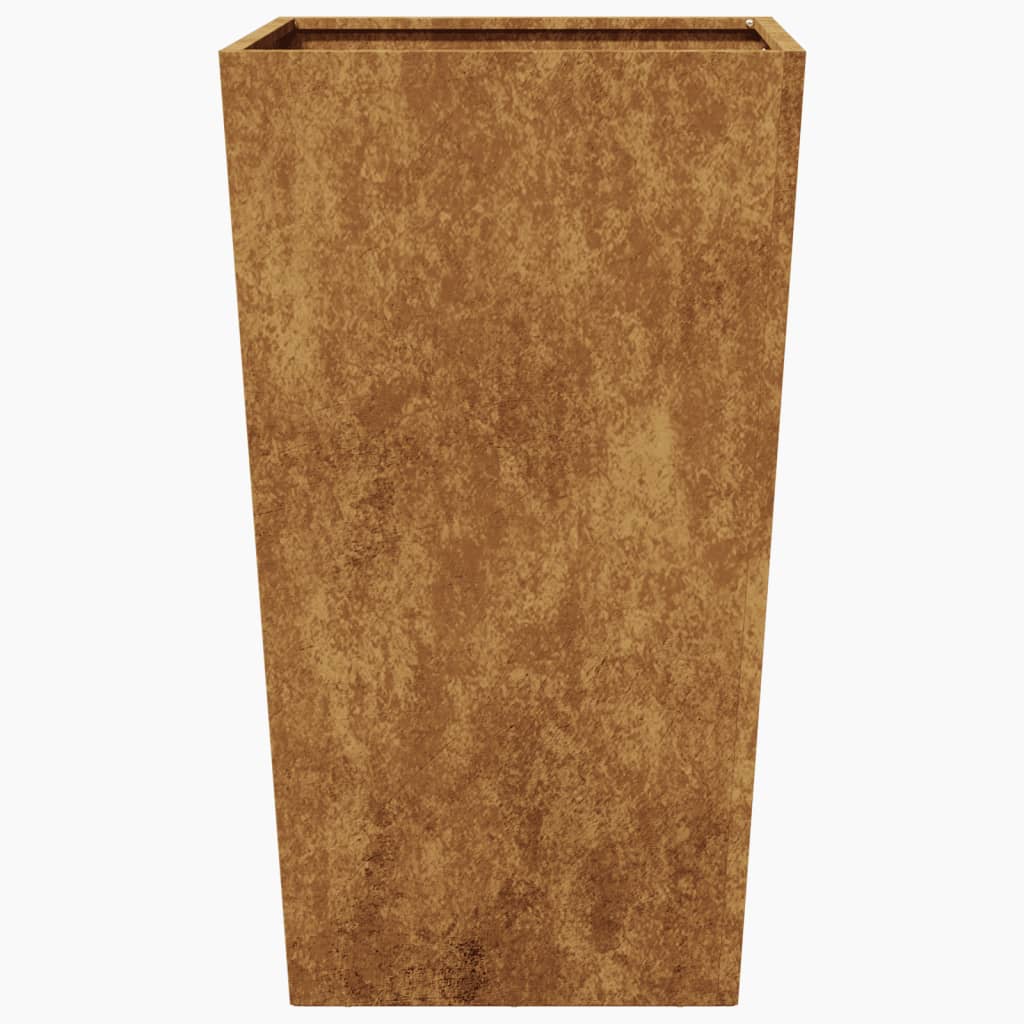 Pflanzkübel 2 Stk. 45X45X75 Cm Wetterfester Stahl