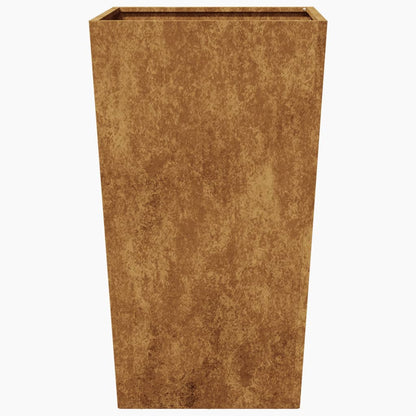 Pflanzkübel 2 Stk. 45X45X75 Cm Wetterfester Stahl