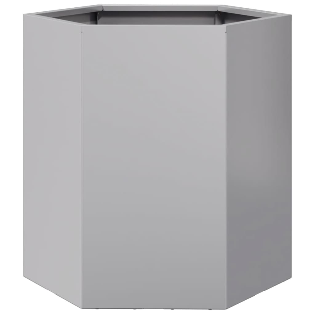 Pflanzkübel Sechseckig 46X40X45 Verzinkter Stahl