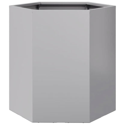 Pflanzkübel Sechseckig 46X40X45 Verzinkter Stahl