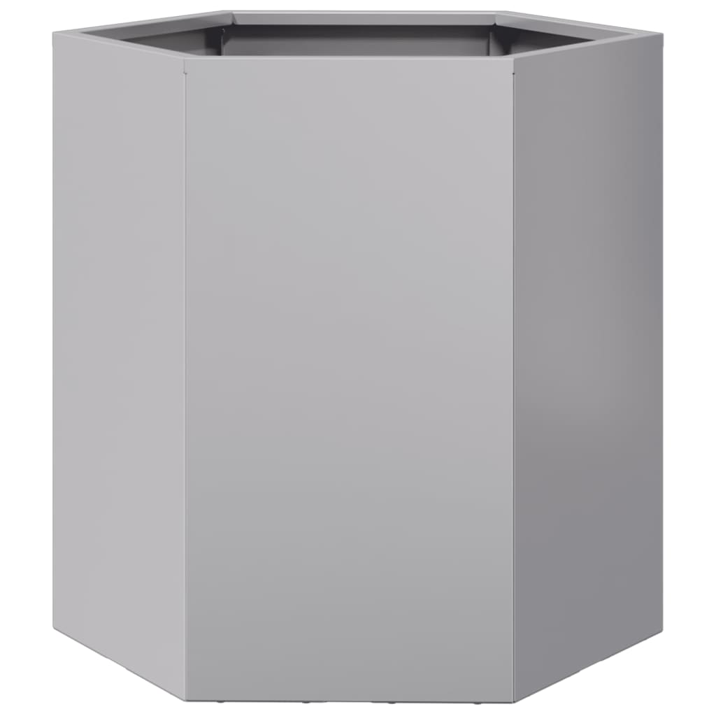 Pflanzkübel Sechseckig 46X40X45 Verzinkter Stahl
