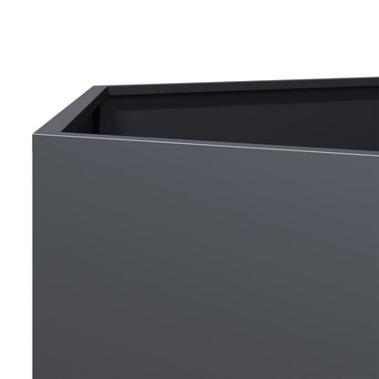 Pflanzkübel Anthrazit Sechseckig 69X60X45 Stahl
