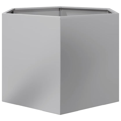 Pflanzkübel Sechseckig 69X60X45 Verzinkter Stahl