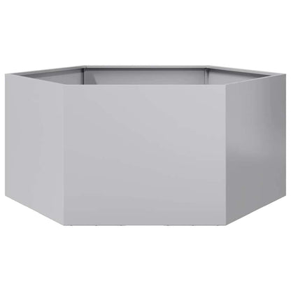Pflanzkübel Sechseckig 104X90X45 Verzinkter Stahl