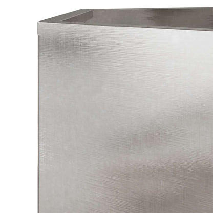 Pflanzkübel Sechseckig 138X120X45 Edelstahl