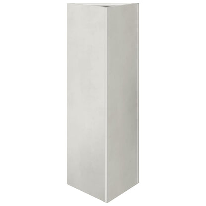 Pflanzkübel Dreieckig 30X26X75 Cm Edelstahl