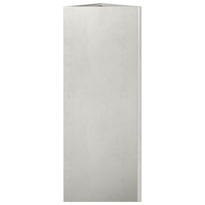 Pflanzkübel Dreieckig 30X26X75 Cm Edelstahl