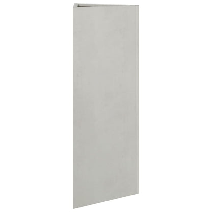 Pflanzkübel 2 Stk. Dreieckig 30X26X75 Cm Edelstahl