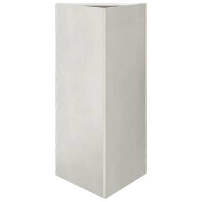 Pflanzkübel Dreieckig 40X34,5X75 Cm Edelstahl