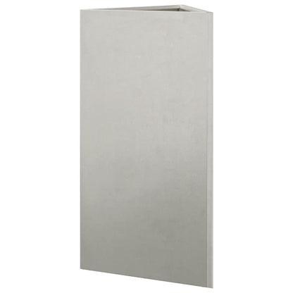 Pflanzkübel Dreieckig 40X34,5X75 Cm Edelstahl