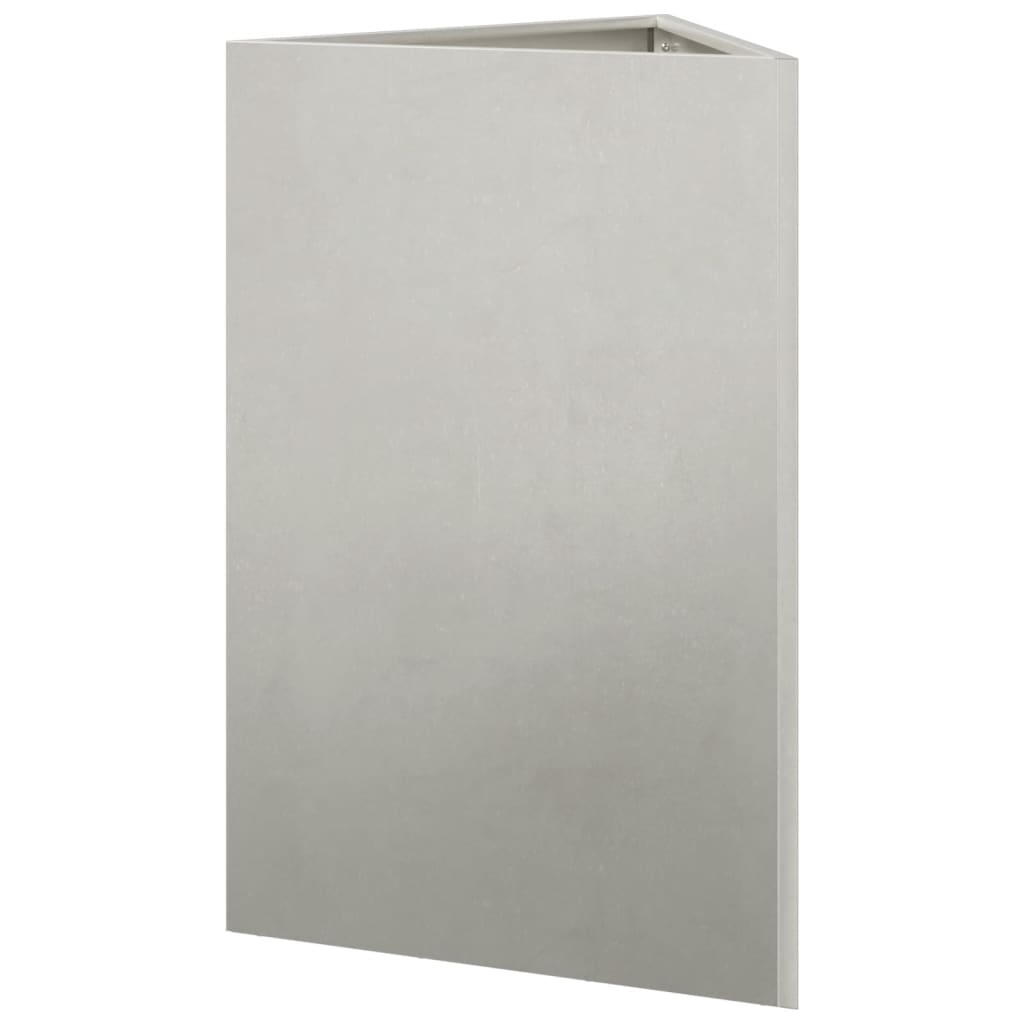 Pflanzkübel Dreieckig 50X43X75 Cm Edelstahl
