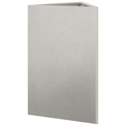 Pflanzkübel Dreieckig 50X43X75 Cm Edelstahl