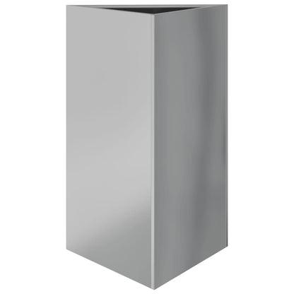 Pflanzkübel Dreieckig 50X43X75 Cm Verzinkter Stahl
