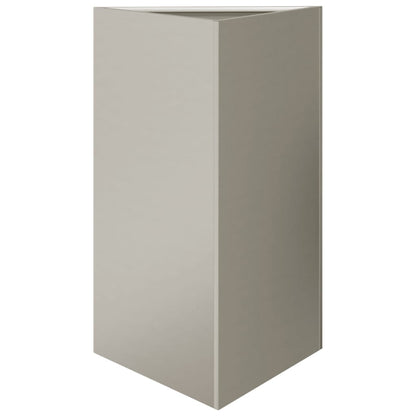 Pflanzkübel 2 Stk. Dreieckig 50X43X75 Cm Wetterfester Stahl