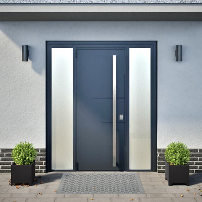 Pflanzkübel 2 Stk. Schwarz 30X30X30 Stahl