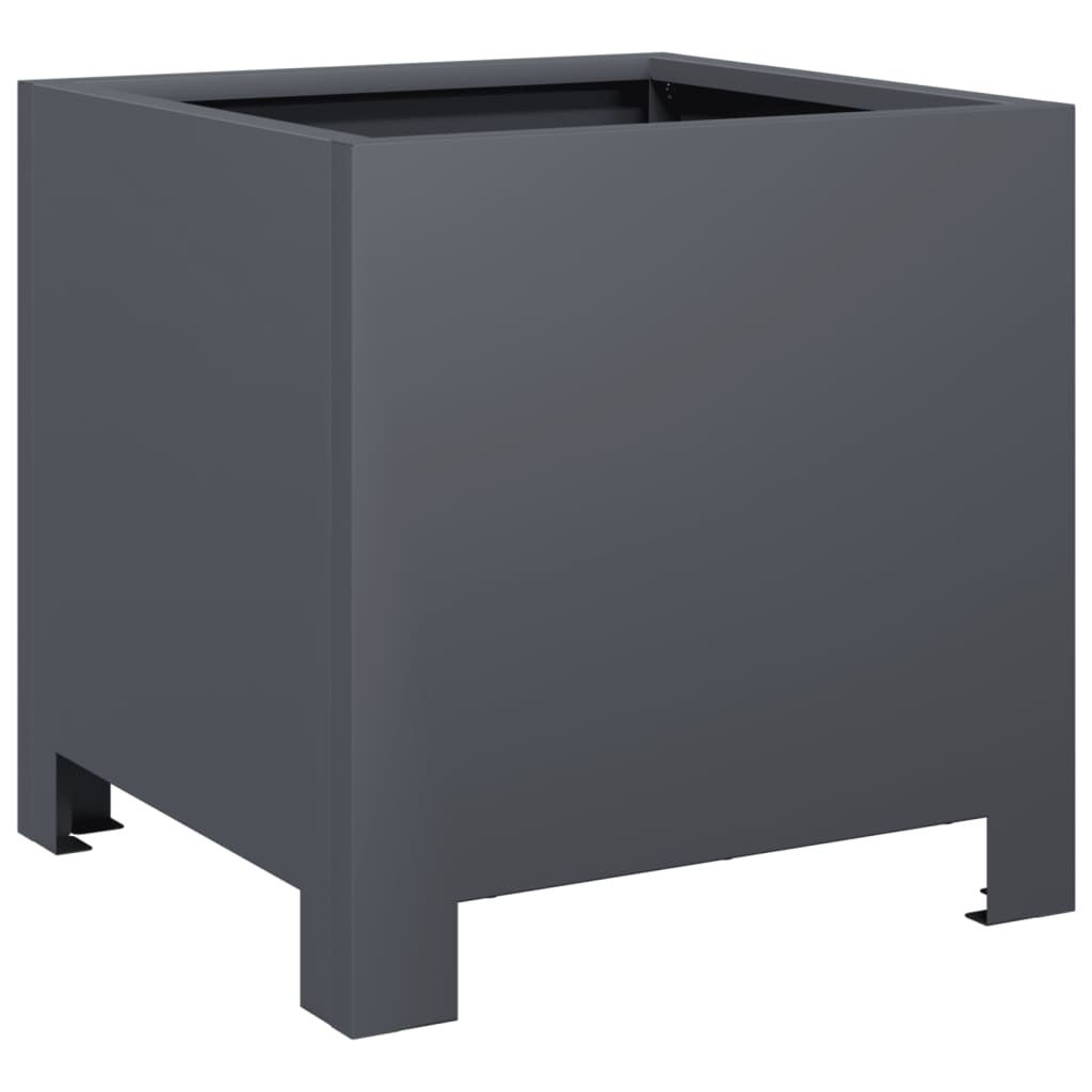 Pflanzkübel Anthrazit 30X30X30 Stahl