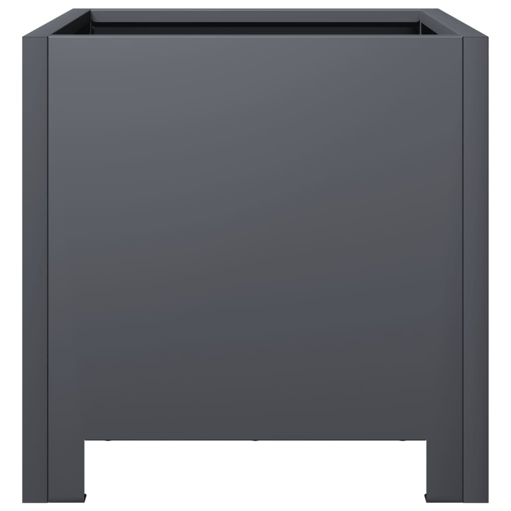 Pflanzkübel Anthrazit 30X30X30 Stahl