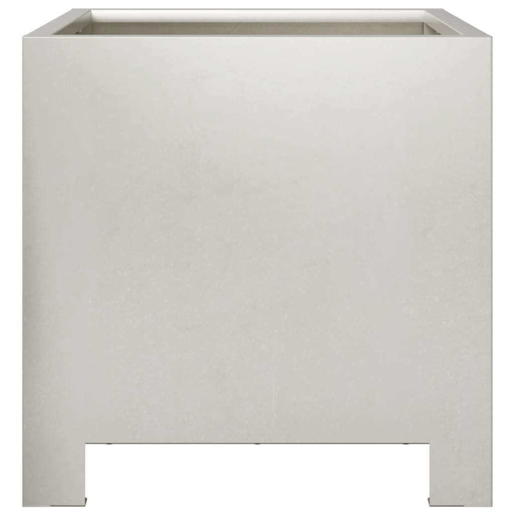 Pflanzkübel 2 Stk. 30X30X30 Cm Edelstahl