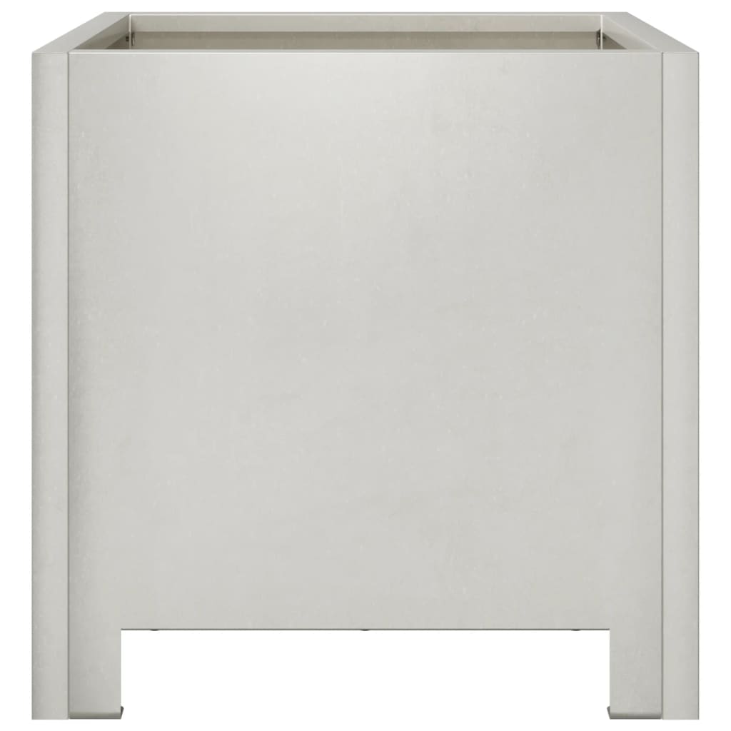 Pflanzkübel 2 Stk. 30X30X30 Cm Edelstahl