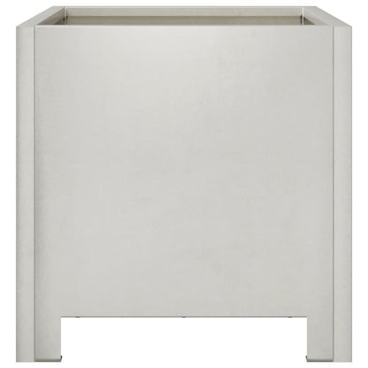 Pflanzkübel 2 Stk. 30X30X30 Cm Edelstahl