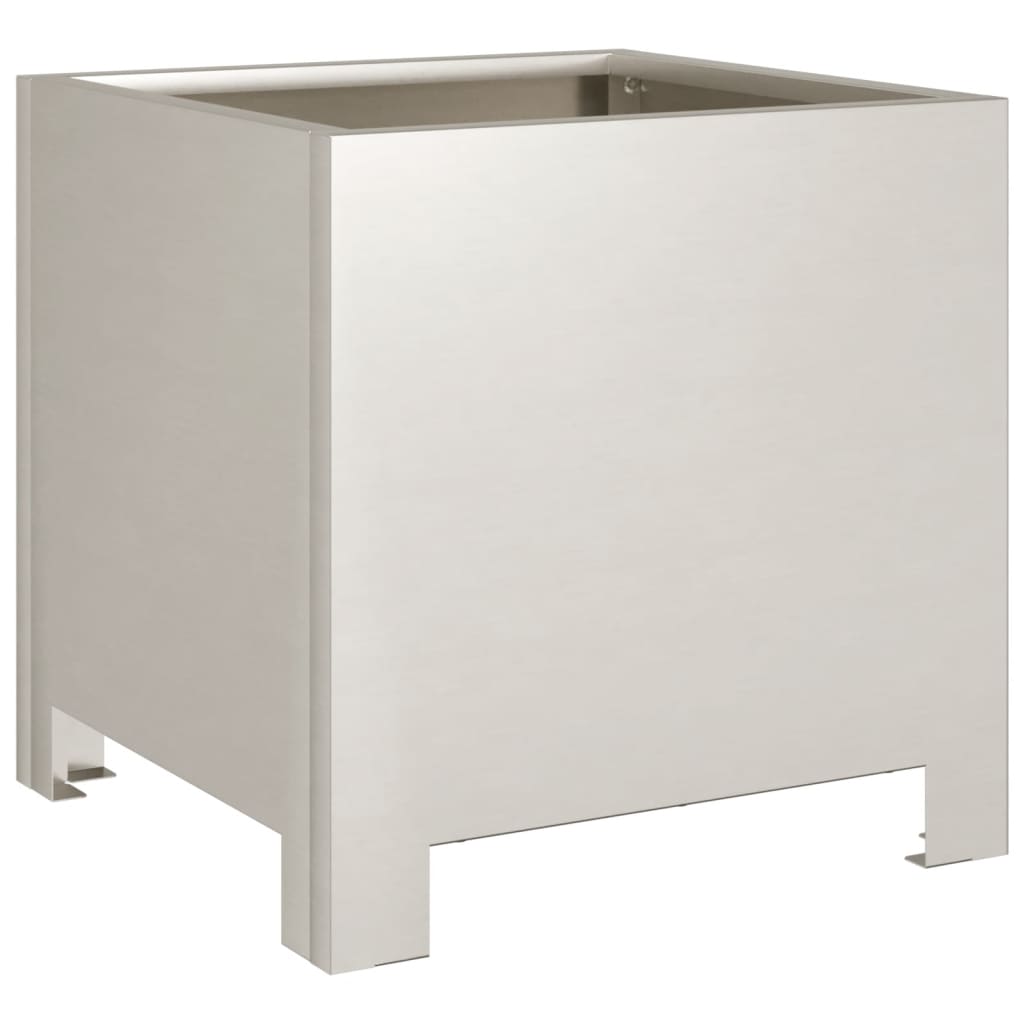 Pflanzkübel 2 Stk. 30X30X30 Cm Wetterfester Stahl