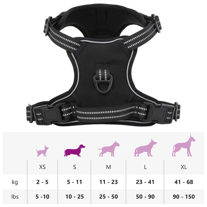 Hundegechirr Reflektierend Vertellbar
