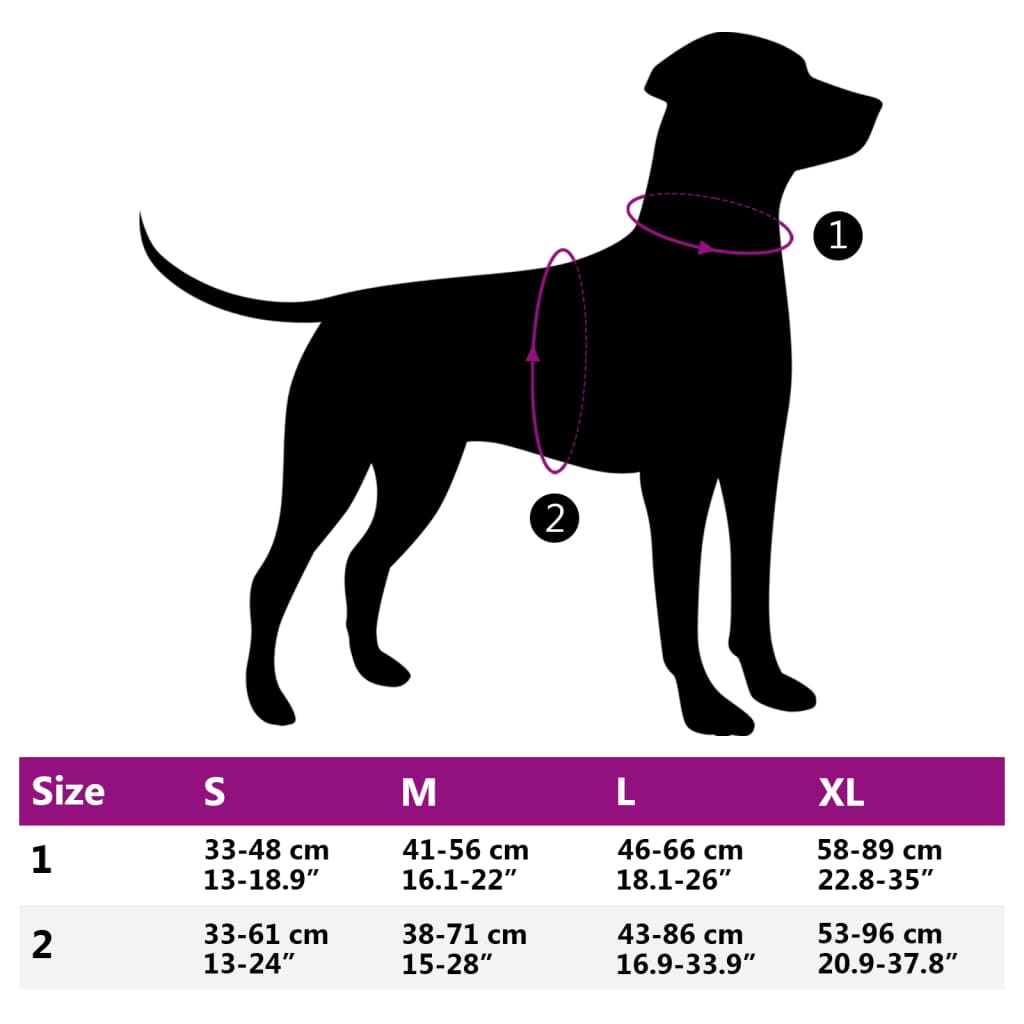 Hundegechirr Reflektierend Vertellbar