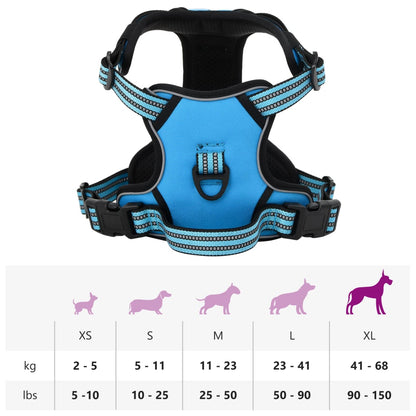 Hundegeschirr Reflektierend Verstellbar Xl