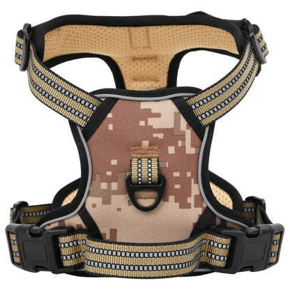Hundegechirr Mit Leine & Halband Vertellbar Camouflage